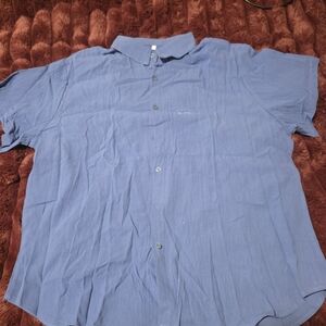 Men's Blue Casual Shirt
